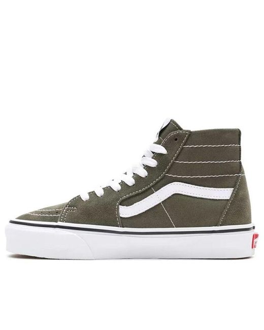 Vans Brown Sk8-Hi Tapered Shoes for men