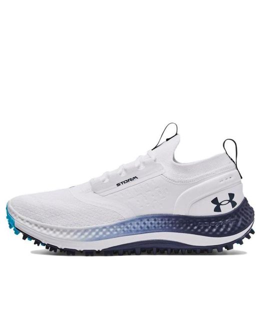Under Armour White Charged Phantom Spikeless Golf Midnight' for men