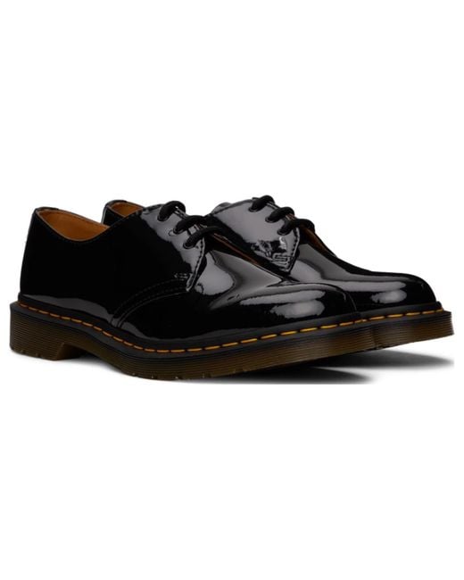 Dr. Martens Black (Wmns) 1461 Patent Jk