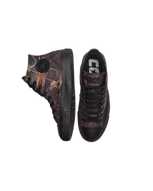 Converse Black Chuck Taylor All Star Pro/ Leaves for men