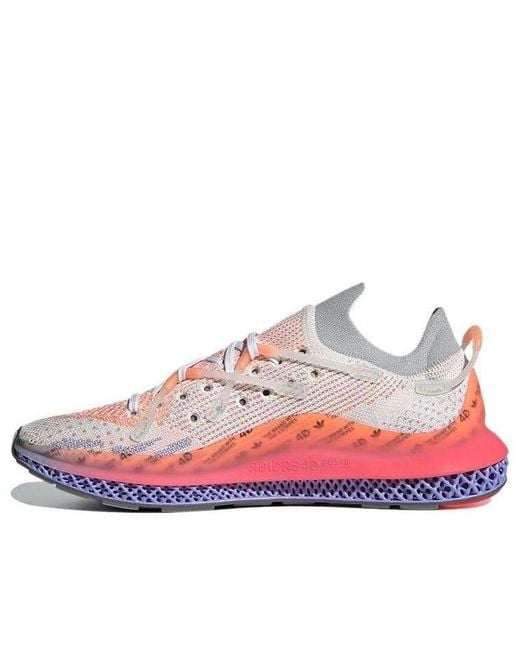 Adidas Pink 4D Fusio 'Sunset' for men