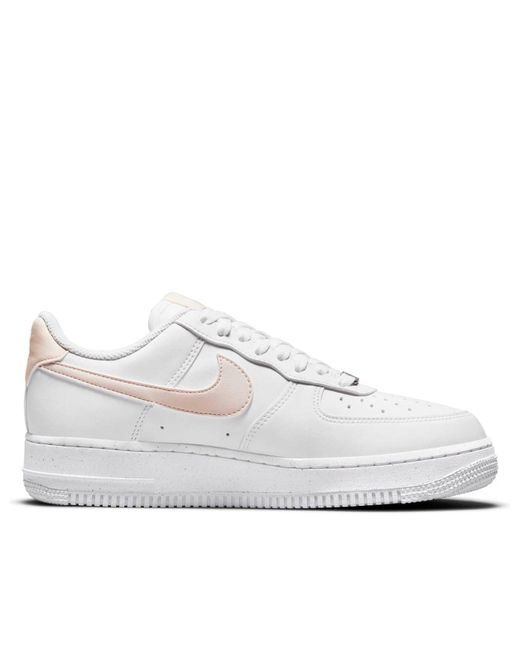 Nike White (Wmns) Air Force 1 Next Nature Pale Coral'