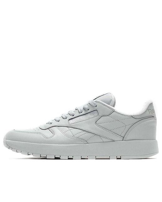 Reebok White Maison Margiela X Classic Leather Tabi 'Pure' for men