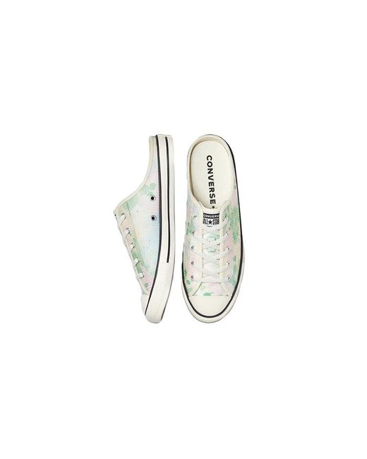 Converse White (Wmns) Chuck Taylor All Star Dainty Mule 'Washed Florals
