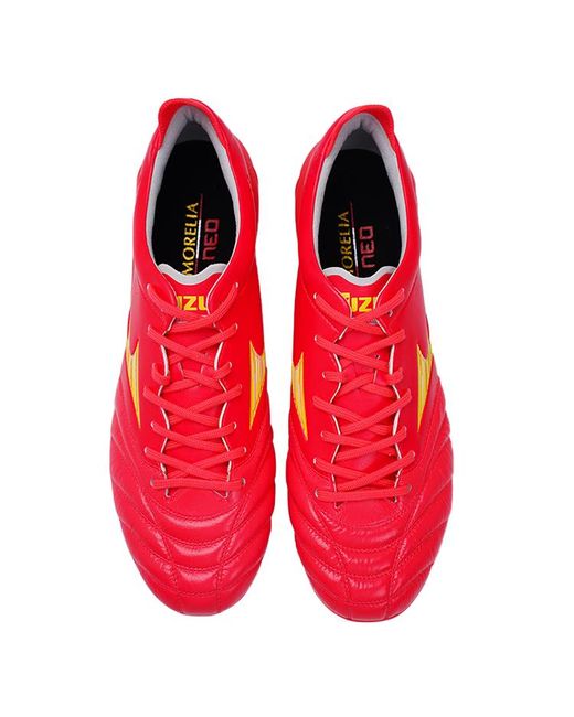 Mizuno Red Morelia Neo4 Iv Elite for men