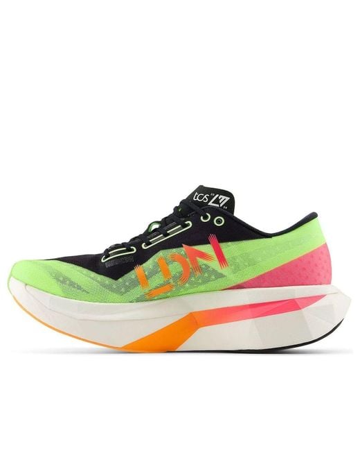 New Balance Green Tcs London Marathon Fuelcell Supercomp Elitev4 for men