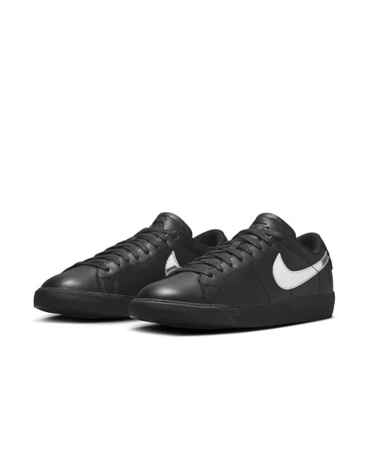 Nike Black X Dancer Skateboards Sb Zoom Blazer Low Metallic' for men