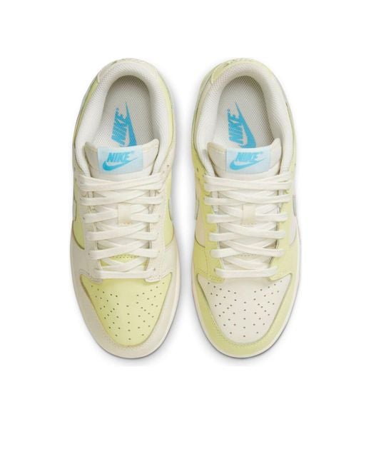 Nike White (Wmns) Dunk Low 'Coconut Milk Life Lime'