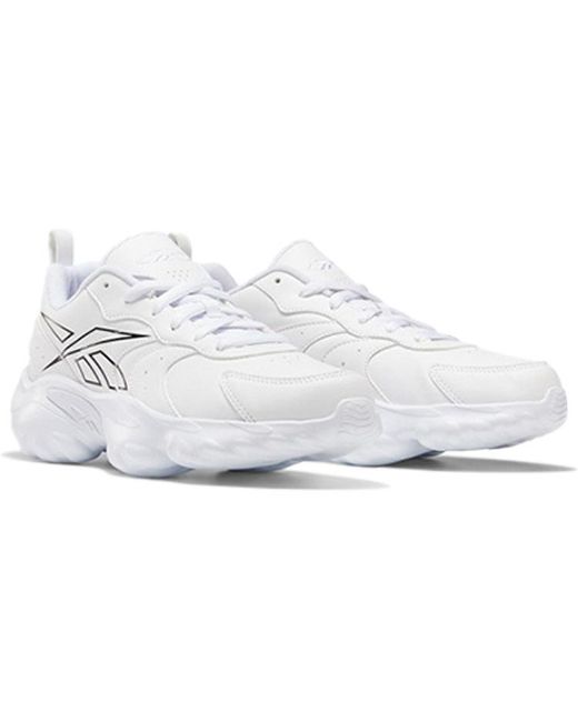 Reebok White Dmx Series 1000 V2 Sports Shoes
