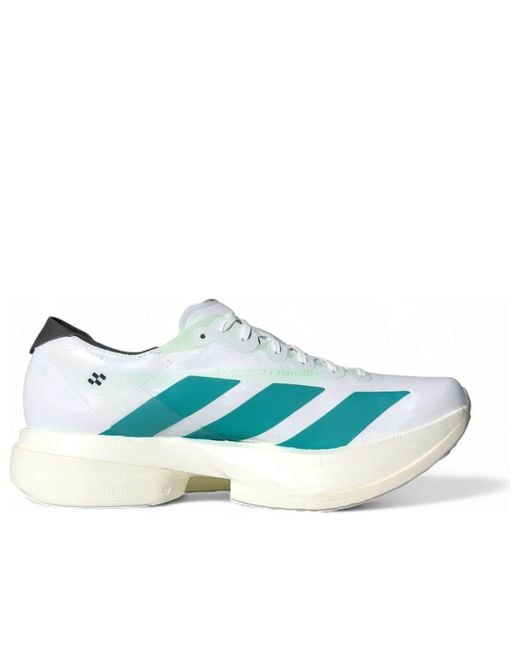 Adidas Blue Adizero Adios Pro 4 Shoes for men