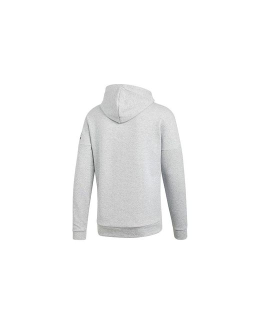 Adidas Gray Id Stadium Hoodie Jacket for men