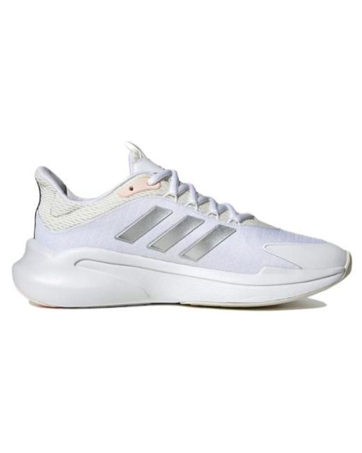 Adidas White (Wmns) Alphaedge + Running Shoes