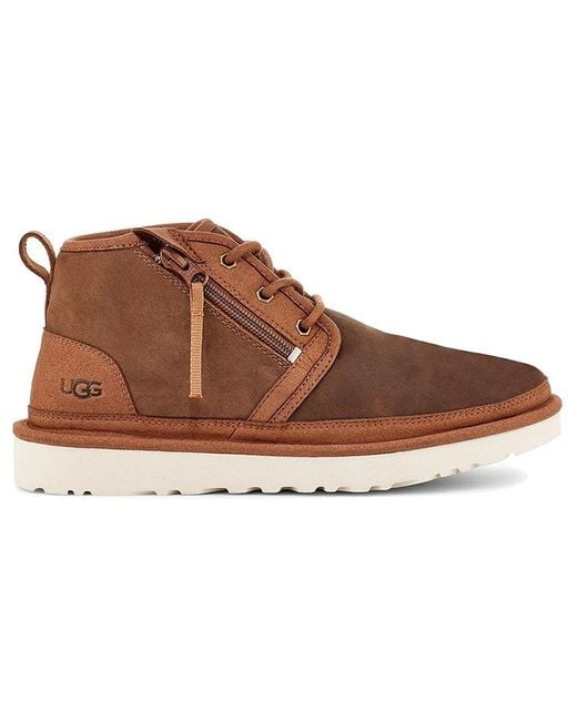 Ugg Brown Neumel Zip High Top Fleece Lined for men