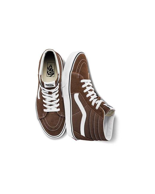 Vans Brown Sk8-Hi 'Rain Drum' for men