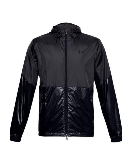 Under Armour Blue Recover Legacy Hoodie Jacket for men
