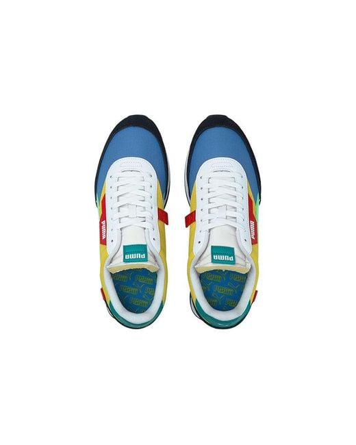 PUMA Blue Future Rider Twofold Sd Pop 'Palace Maize' for men