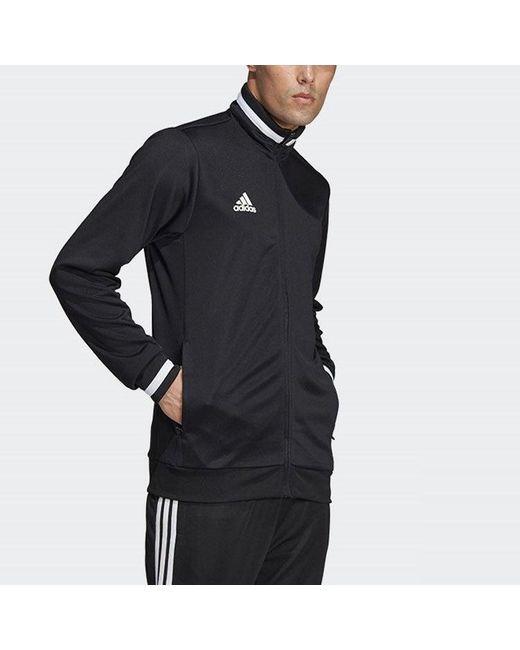 Adidas Black Zipper Casual Sports Jacket for men