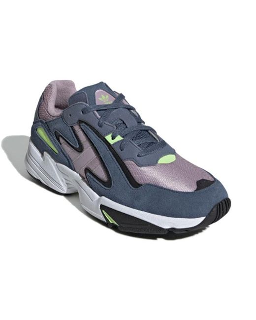 adidas yung og leather blue