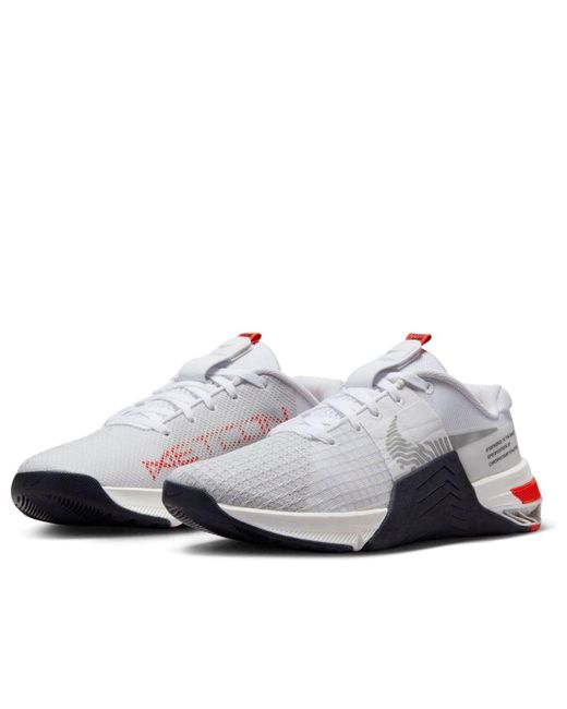 Nike White (Wmns) Metcon 8 Picante'