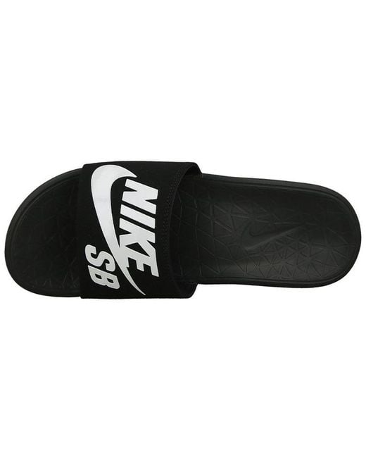 Nike Black Sandals Sports Slippers for men