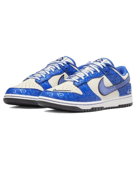 Nike Blue Dunk Low 'Jackie Robinson' for men