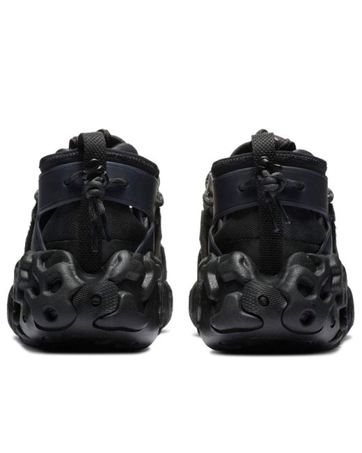 Nike Black Ispa Overreact Sandal 'Thunder' for men