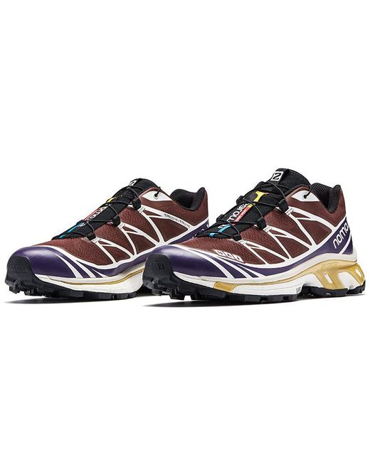 Salomon Blue Xt-6 Burgundy' for men