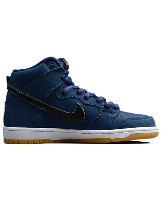 Nike Blue Dunk High Pro Iso Sb Label for men