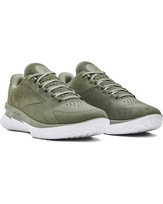 Under Armour Green X Bruce Lee Curry 1 Low Flotro 'Earth' for men