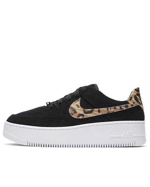 Nike Air Force 1 Sage Low 'black Leopard' | Lyst