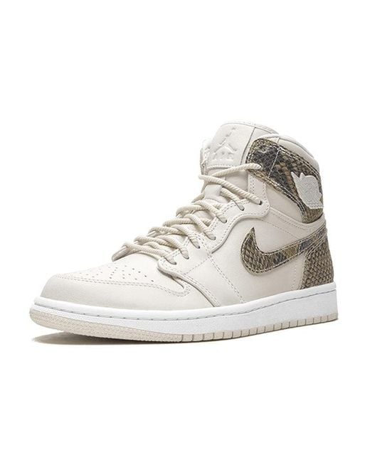 Nike White (Wmns) 1 Retro High Premium 'Phantom'