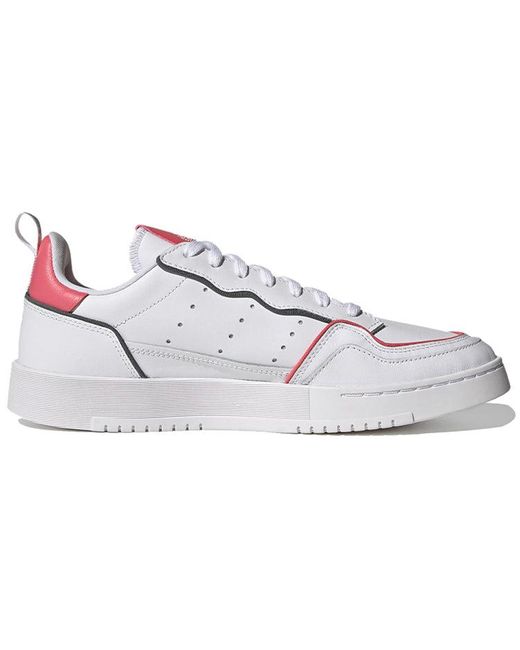 Adidas White Supercourt for men
