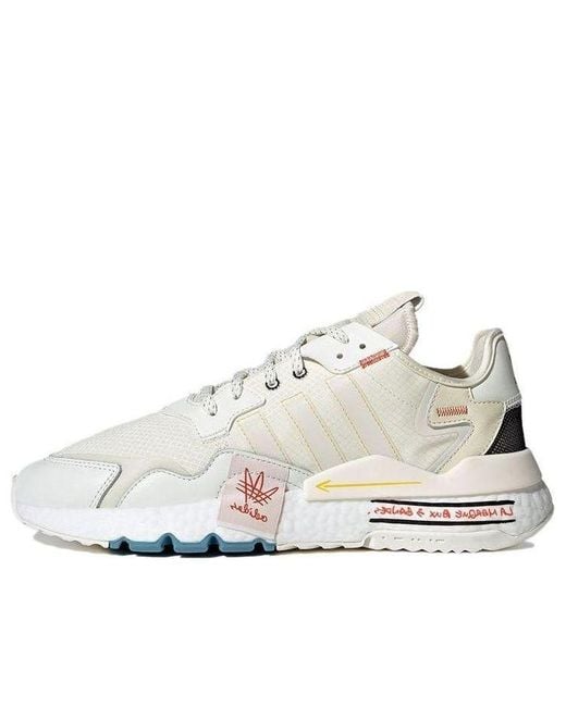 Adidas White Originals Nite jogger for men