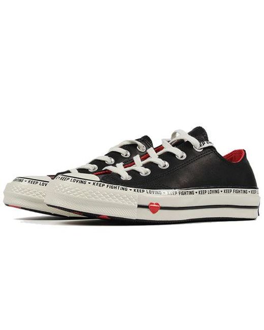 Converse Black (Wmns) Chuck 70 Low 'Love Graphic