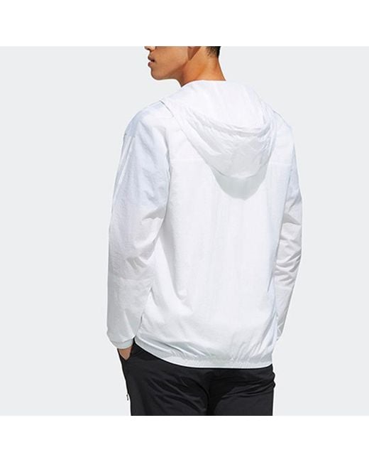 Adidas Gray Neo M Cs Wb Windproof Slim Fit Sports Jacket for men