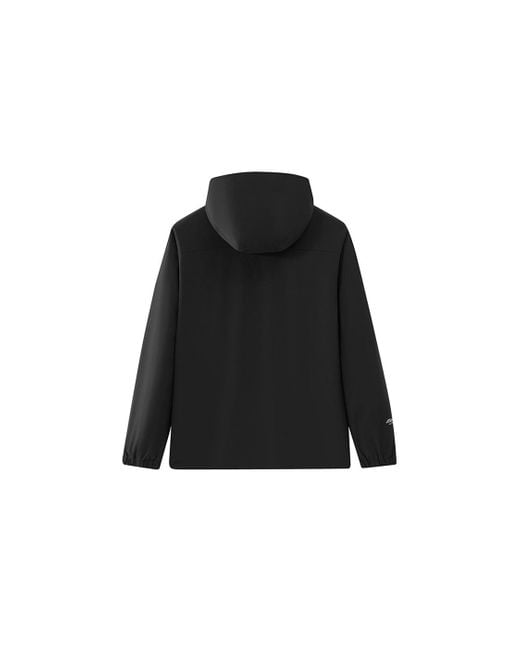 Mizuno Black Outdoor Jacket for men