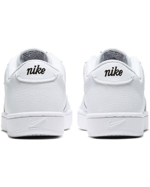 Nike White (Wmns) Court Vintage Premium