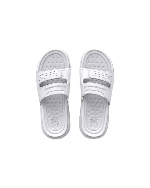 Under Armour White (Wmns) Ansa Studio Slide Halo'