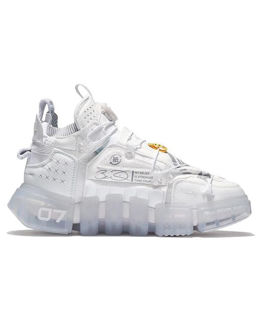 Li-ning White (Wmns) Essence 2 Futuristic No Boundry