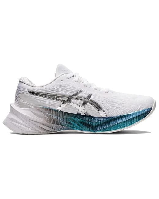 Asics Blue (Wmns) Novablast 3 Platinum Metallic'