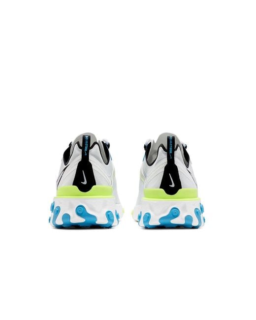 Nike Blue React Element 55 Fury Volt' for men