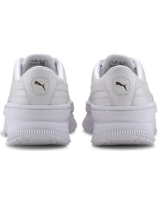 PUMA White (Wmns) Deva 'Wavy Platform