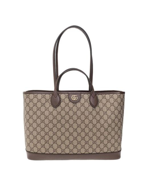 Gucci Gray (Wmns) Ophidia Medium Tote Bag Ebony'