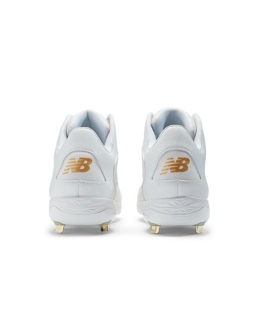 New Balance White Ohtani 1 Cleats Metallic' for men