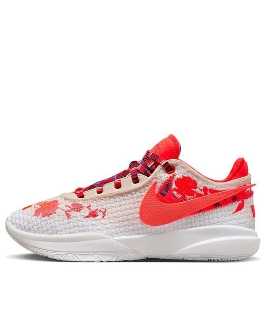 Nike Red Lebron 20 Ep 'Mimi Plange for men