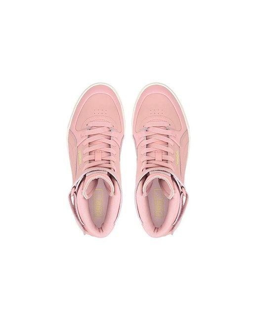 PUMA Pink (Wmns) Cali Sport Warm Up High 'Peachskin'