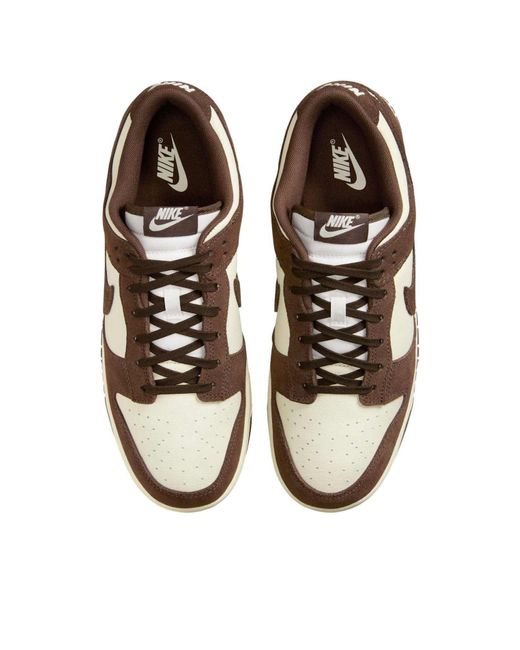 Nike Brown Dunk Low Retro Se 'Pale Ivory Baroque' for men