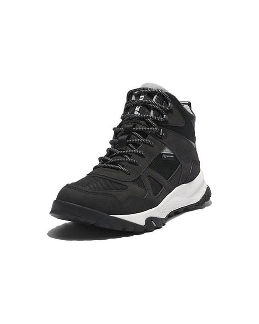 Timberland Black Lincoln Peak Waterproof Hiking Boots for men