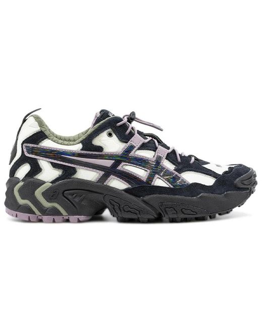 Asics Black X Pleasures Gel-Nandi 'Cream Graphite' for men