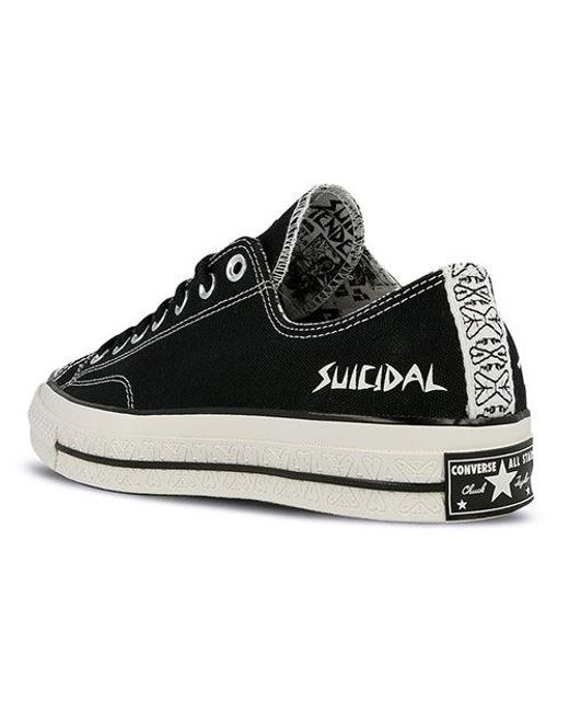 Converse Black Suicidal Tendencies X Chuck 70 Ox for men